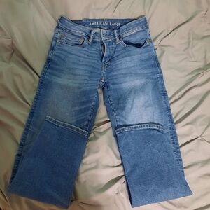 American Eagle straight leg airflex+ jeans